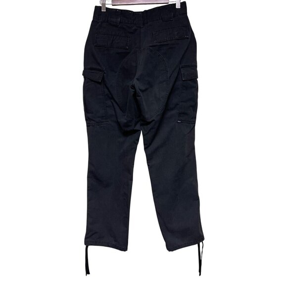 5.11 Tactical Series Men's Black Cargo Pants Blousing Straps Men's Size Medium - Picture 4 of 8